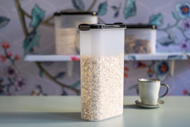 Tupperware S.S OVAL & SQ SET (7) schöne praktische Vorratsboxen im Set