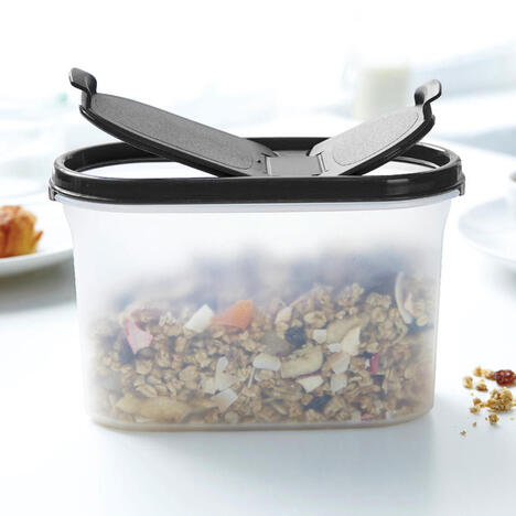 Tupperware S.S OVAL & SQ SET (7) Vorratsbehälter für Müsli