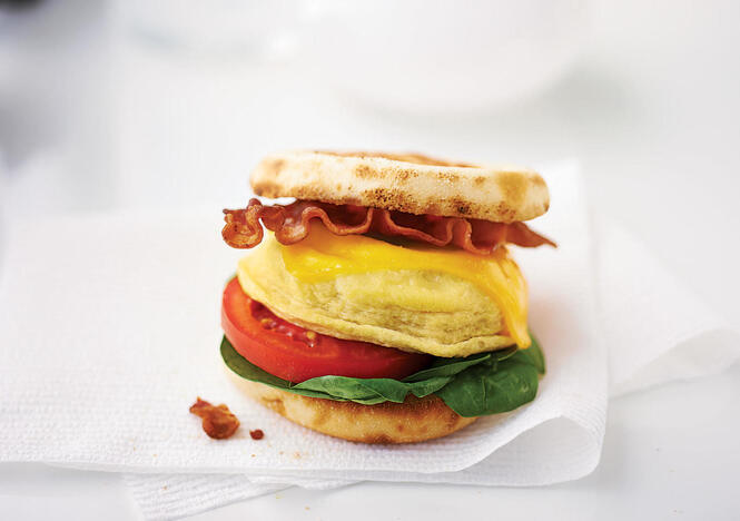 Tupperware Good Morning Breakfast Sandwich