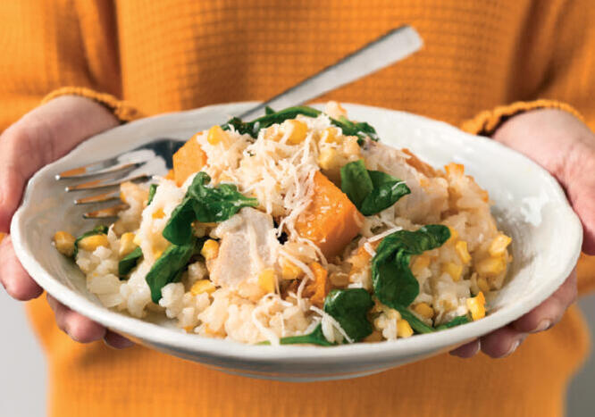Tupperware Easy Chicken and Vegetable Risotto 